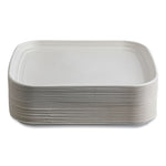 Regalia Sugarcane Servingware, Platter, 13 x 17, White, 100/Carton