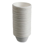 Vanguard Renewable and Compostable Sugarcane Portion Cups, 2 oz, White, 2,500/Carton