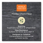 Fiber Bowls, 16 oz, 4.5" Diameter x 3.3" h, Natural, Paper, 500/Carton