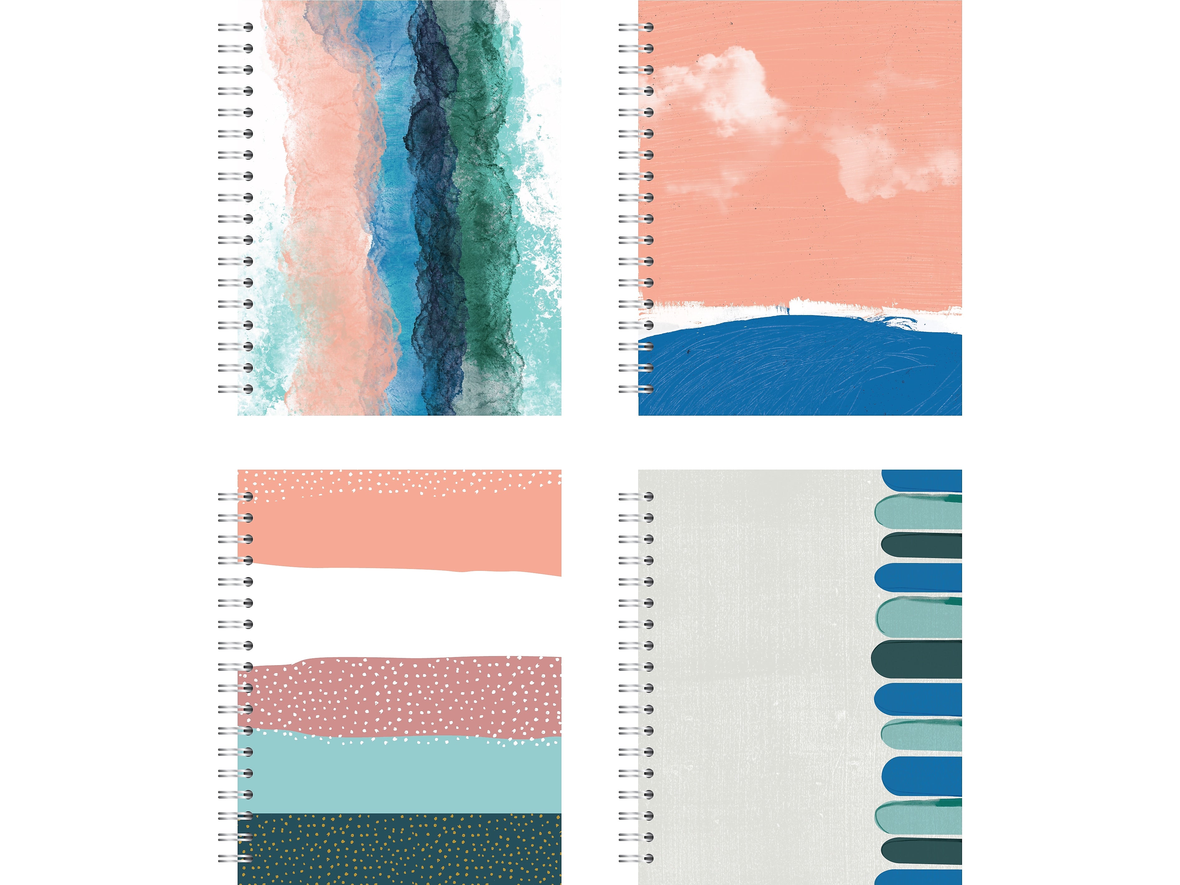 New Leaf Paper 1-Subject Notebooks, 7.5" x 9.75", College Ruled, 70 Sheets, Each (10840)