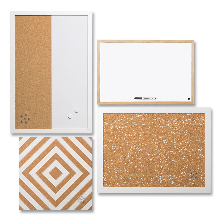 Neutrals Positive Flow Message Board Set, (2) Bulletin, (1) Dry Erase/Bulletin, (1) Magnetic Dry Erase, Assorted Sizes/Colors