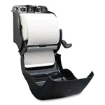 Ecological Green Towel Dispenser, 12.49" x 8.6" x 12.82", Black