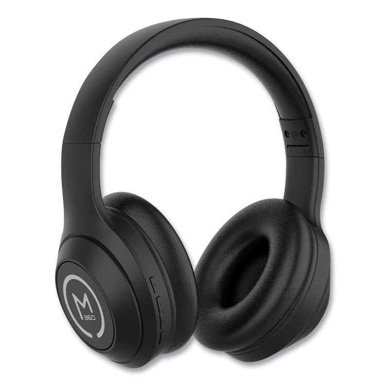 Comfort+ Wireless Over-Ear Headphones with Microphone, Black