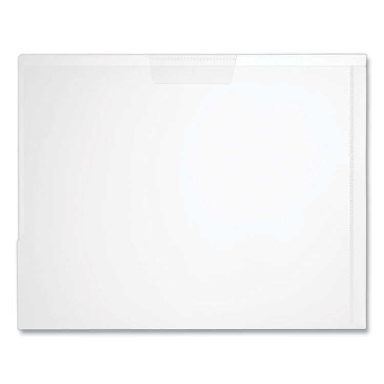 Project Poly Jackets, Letter Size, Clear, 5/Pack