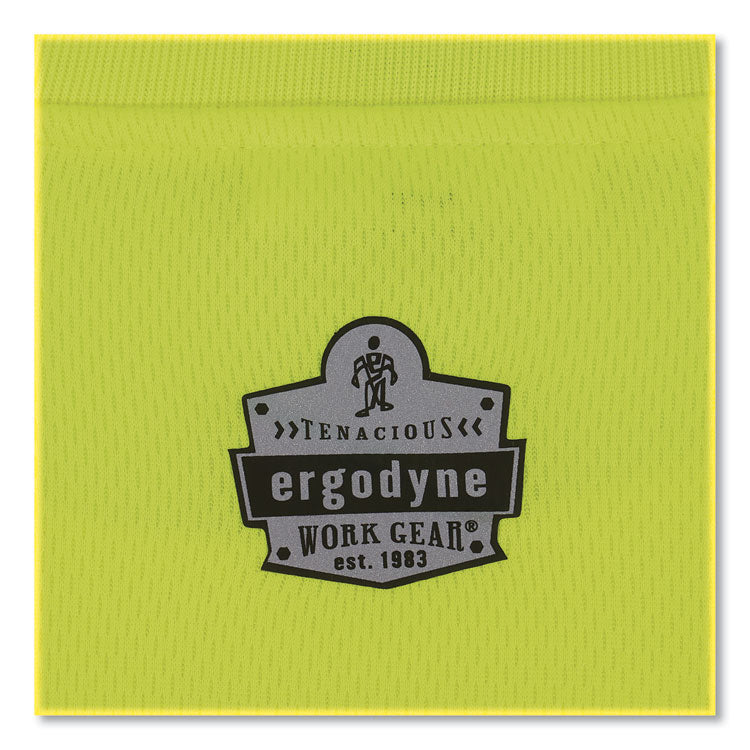 GloWear 8091 Non-Certified Hi-Vis Long Sleeve Shirt, 2X-Large, Lime