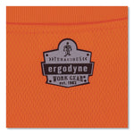 GloWear 8091 Non-Certified Hi-Vis Long Sleeve Shirt, 4X-Large, Orange