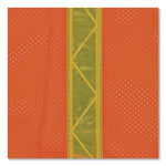 8040HL Non-Certified Hi-Gloss Vest, Polyester, One Size Fits Most, Orange