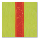 GloWear 8040HL Non-Certified Hi-Gloss Vest, Polyester, One Size Fits Most, Lime
