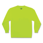 GloWear 8091 Non-Certified Hi-Vis Long Sleeve Shirt, X-Large, Lime