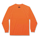 GloWear 8091 Non-Certified Hi-Vis Long Sleeve Shirt, 5X-Large, Orange