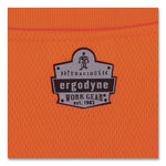 GloWear 8091 Non-Certified Hi-Vis Long Sleeve Shirt, Small, Orange