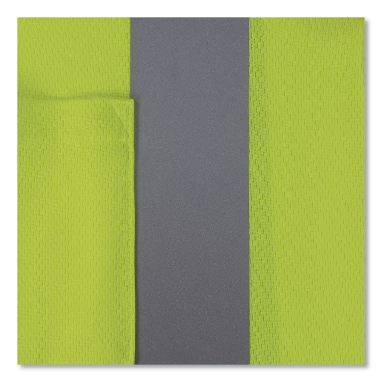 GloWear 8295 Class 2 Hi-Vis Polo Shirt, 3X-Large, Lime