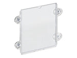 Azar Sign Holder, 8.5" x 11.5", Wall Mounted, Clear, Acrylic, 10/Pack (106614-10PK)