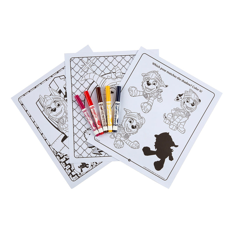 Crayola Color & Sticker: Paw Patrol Activity Book, 3 Sets/Bundle (BIN042741-3)