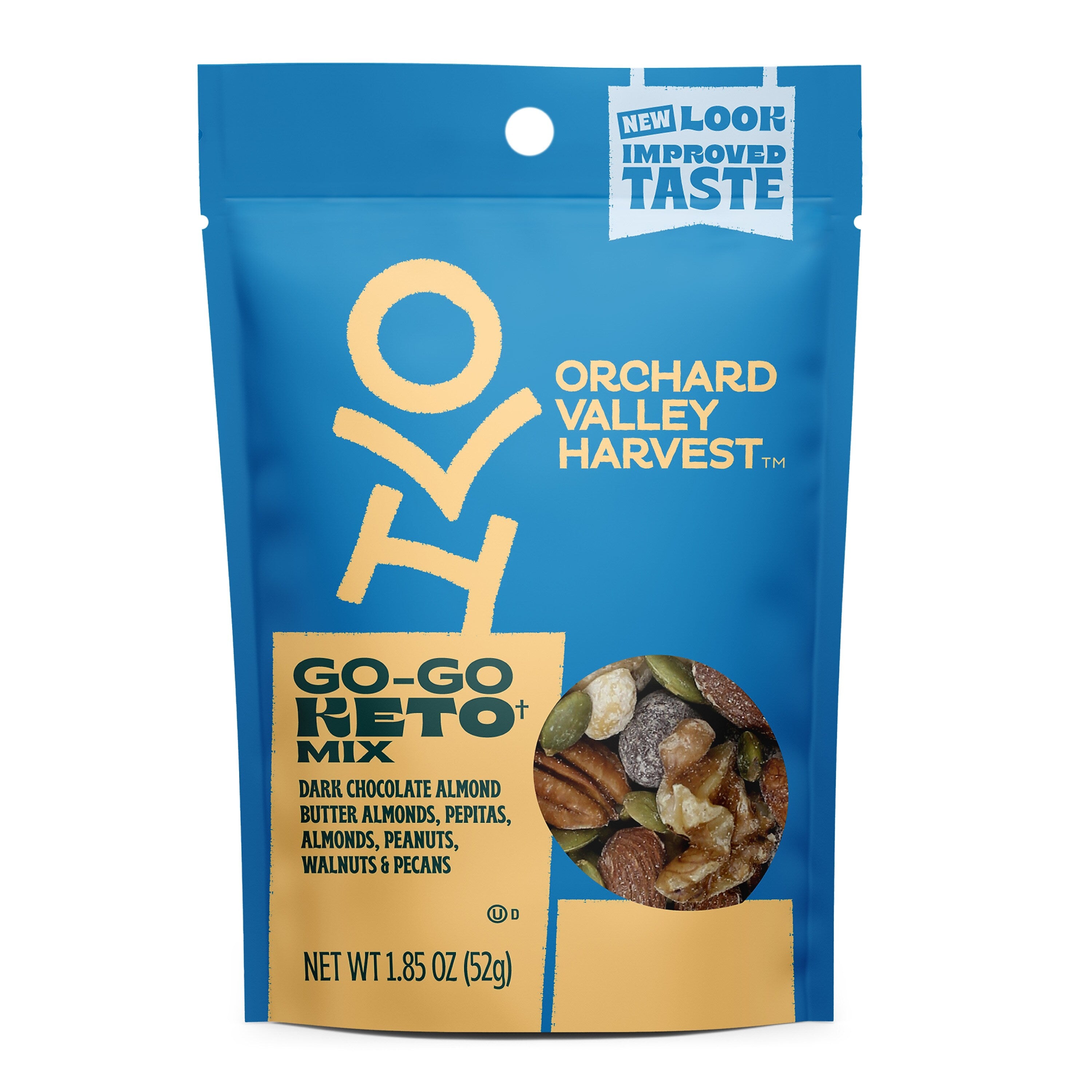 Orchard Valley Harvest Go-Go  Keto Mix, 1.85 oz./14 ct. (JOH14045)