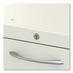 Flagship Mobile Pedestal, Left or Right, 2-Drawer: Box/File, Letter, Loft, 15 x 22.88 x 22