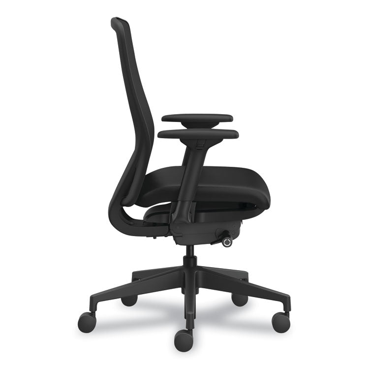 Nucleus Series Recharge Task Chair, Supports Up to 300 lb, 16.63 to 21.13 Seat Height, Black