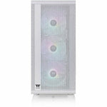 Thermaltake S200 Plus TG ARGB Mid Tower Gaming Computer Case, White (CA-1X2-00M6WN-01)