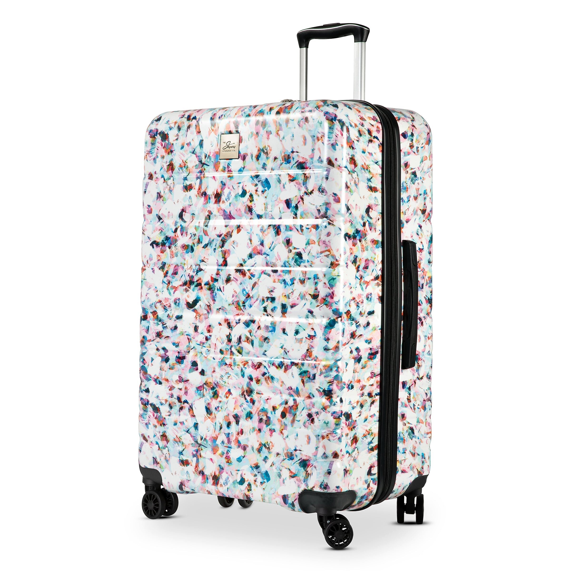 Skyway Luggage Epic 2.0 28" Hardside  Suitcase, 8-Wheeled Spinner, Confetti (780-28"103-4VP)