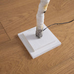 Nearly Natural 4-ft Pre-Lit Artificial White Birch Tree with 51 White LED Lights (T4930)