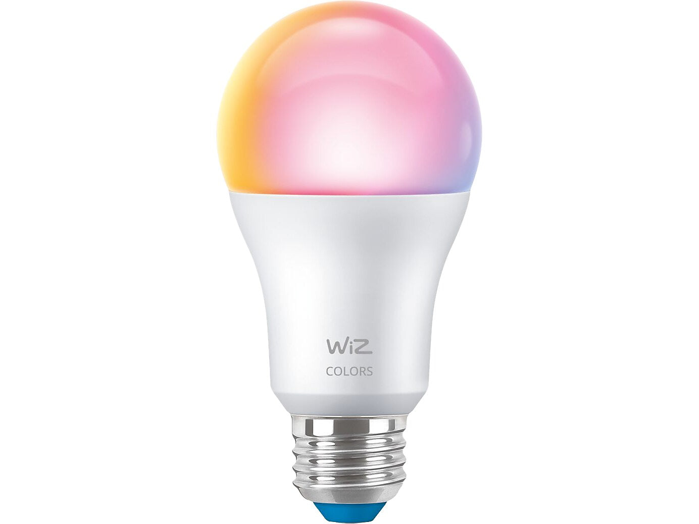 Philips WiZ 60W Equivalent A19 LED Smart Bulb, White, 2/Pack  (603639)