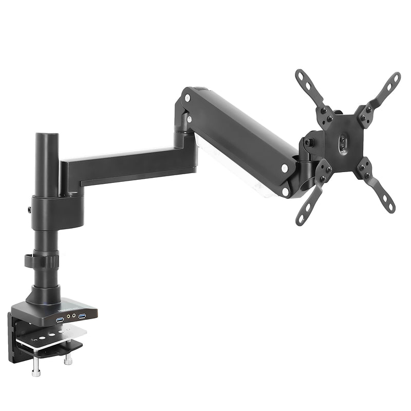 Mount-lt! Adjustable Monitor Mount, Up to 35", Black (MI-4771)