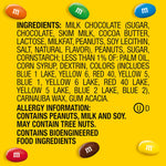 M&M's Peanut Milk Chocolate Pieces, 5.3 oz., 12/Carton (MMM01732)