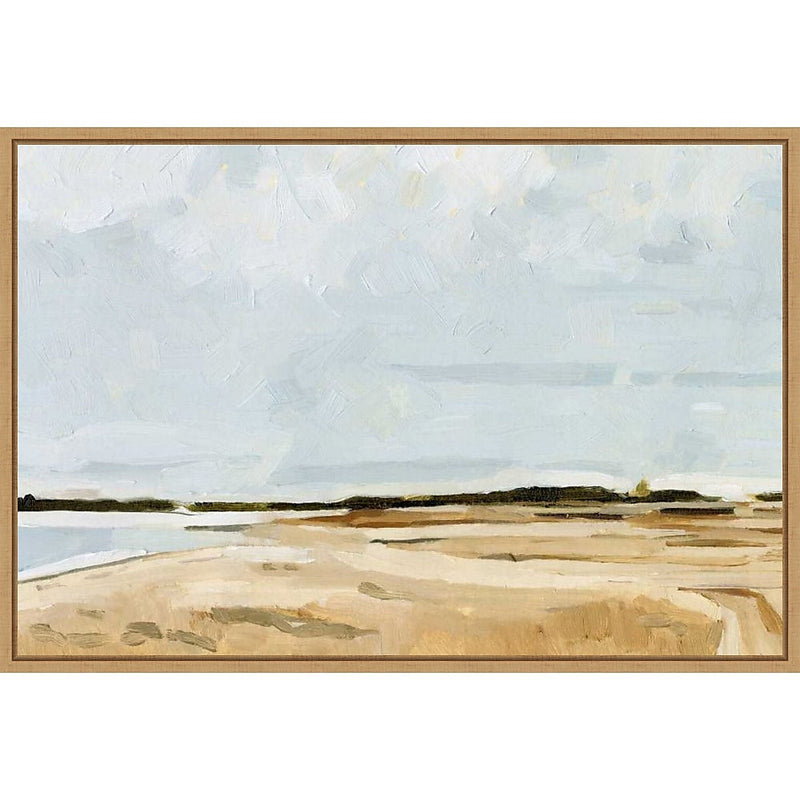 Amanti Art Quiet Coast I by Emma Caroline Framed Canvas Wall Art Print, 33" x 23" (A42677683002)