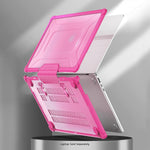 SaharaCase Heavy-Duty Raider Series 15" Laptop Case with Stand, Shock Absorbing, Desert Rose (LT00059)