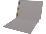 Medical Arts Press Reinforced End Tab File Folder, Straight Cut, Letter-Size, Gray, 50/Box (S-01601-GRY)