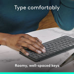 Logitech Keys-To-Go 2 Wireless Keyboard, Graphite (920-012867)