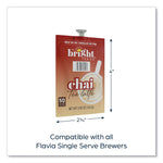 FLAVIA The Bright Tea Co. Chai Tea Latte Freshpack, Chai Latte, 0.5 oz Pouch, 72/Carton