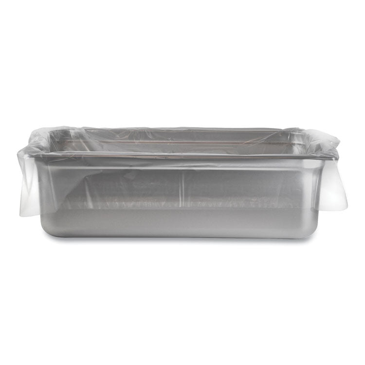 Bun Pan Bag for Full-Size Pans, 21" x 6" x 35", Clear, 200/Carton