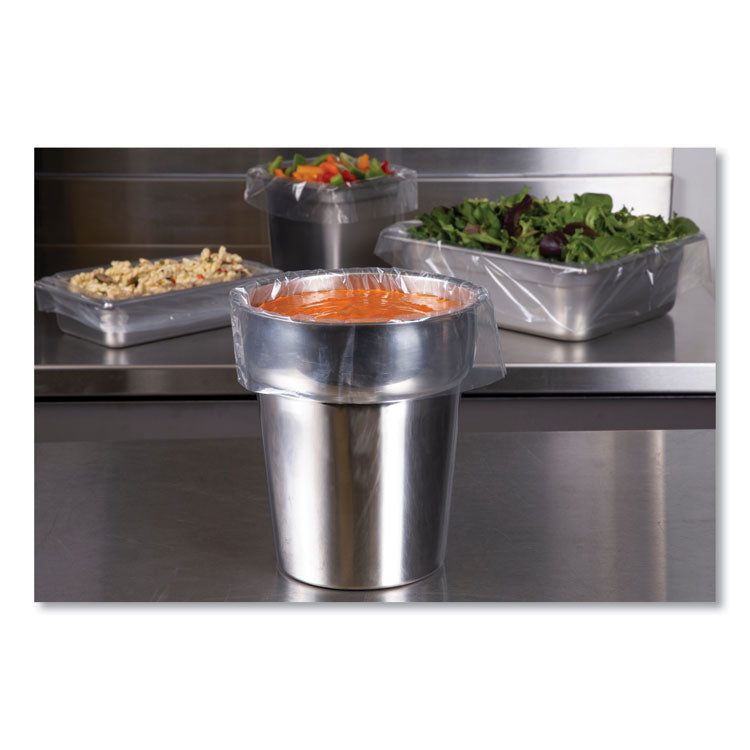 Bun Pan Bag for Full-Size Pans, 21" x 6" x 35", Clear, 200/Carton