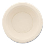 Bagasse PFAS-Free Dinnerware, Round Bowl, Sugarcane, 12 oz, Tan, 1,000/Carton