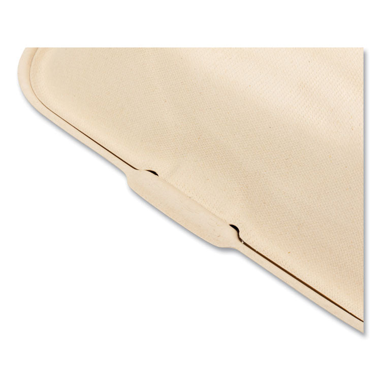 Bagasse PFAS-Free Food Containers, Hoagie/Hinged Lid, 6 x 3 x 9, Tan, Sugarcane, 250/Carton