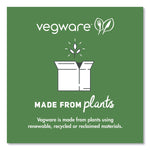 Nourish Molded Fiber Takeout Containers, Compostable, 9 x 9 x 3, Natural, Sugarcane, 200/Carton