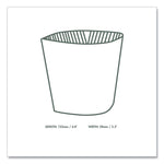 Kraft Hot Cup Sleeves, Compostable, Fits Vegware 89-Series Hot Cups, Kraft, 1,000/Carton