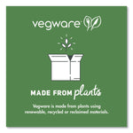 Portion Pot Lids, Fits Vegware 2 oz to 4 oz Portion Pots, Plastic, Clear, 2,000/Carton