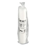 Portion Cup Lids, Fits 1 oz Squat Portion Cups, Plastic, Clear, 125/Sleeve, 20 Sleeves/Carton