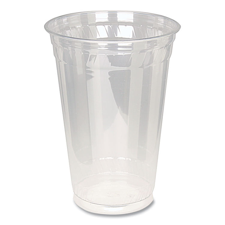 Kal-Clear PET Cold Drink Cups, 20 oz, Plastic, Clear, 50/Bag, 20 Bags/Carton