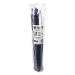 Portion Cups, 4 oz, Plastic, Black, 125/Sleeve, 20 Sleeves/Carton