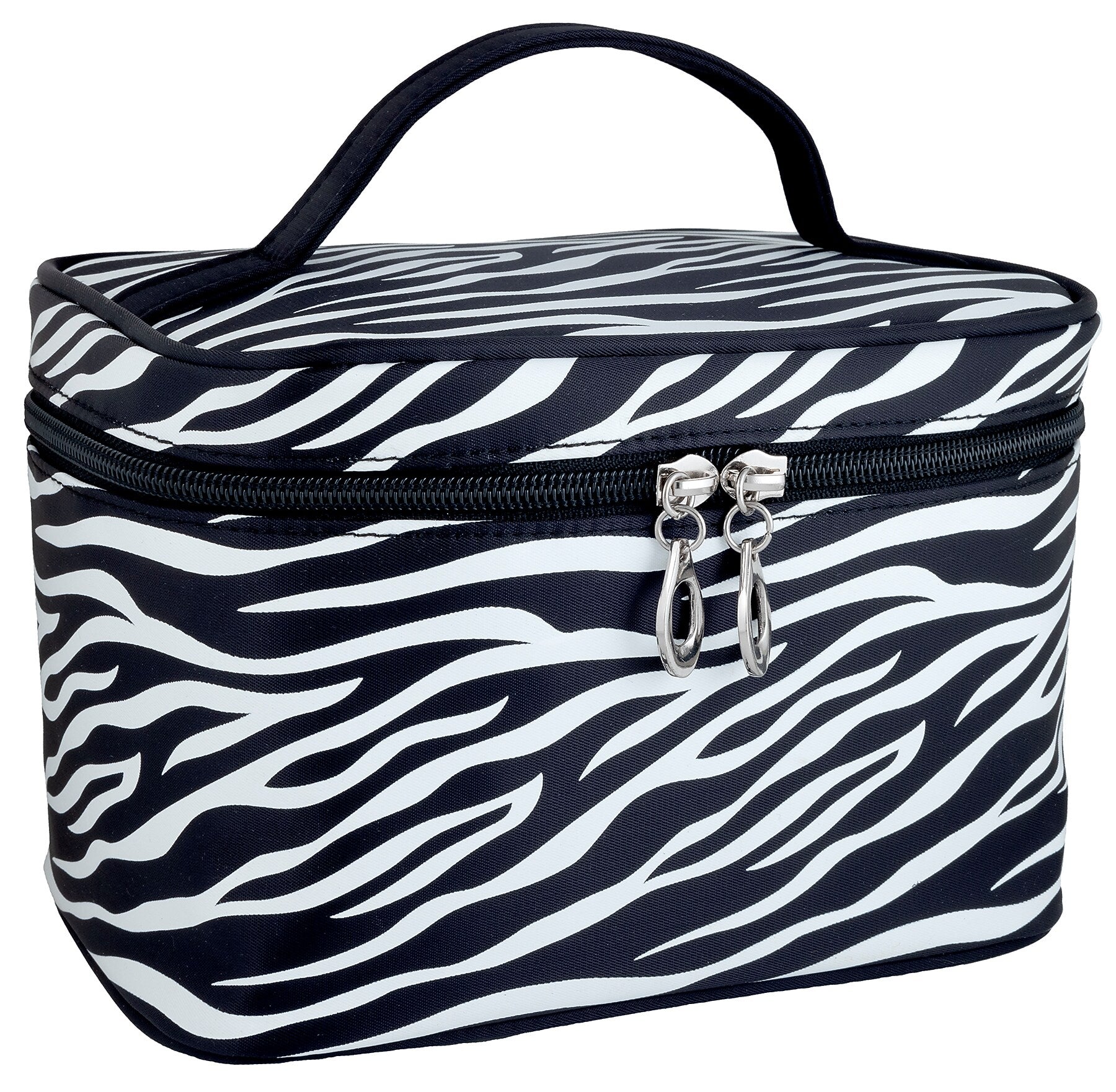 Naturally by Kingsley Toiletry Bag, Zebra (TC-48)