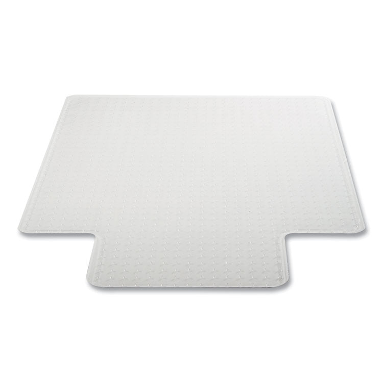 DuraMat Moderate Use Chair Mat for Low Pile Carpeting, Lipped, 36 x 48, Clear, 50/Pallet