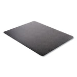 EconoMat Carpet Chair Mat, Rectangular, 45 x 53, Black