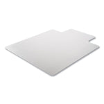 DuraMat Moderate Use Chair Mat for Low Pile Carpeting, Lipped, 36 x 48, Clear, 50/Pallet