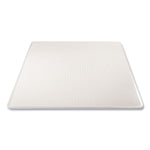 ExecuMat Carpet Chair Mat, Rectangular, 46 x 60, Clear