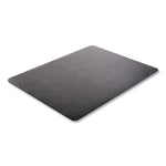 EconoMat Carpet Chair Mat, Rectangular, 36 x 48, Black