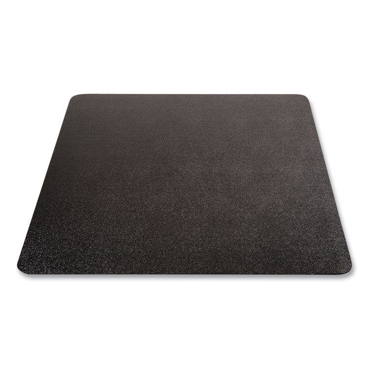 EconoMat Carpet Chair Mat, Rectangular, 45 x 53, Black