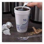 Breeze Hot/Cold Insulated Foam Drinking Cups, 16 oz, Purple/White/Blue, 1,000/Carton